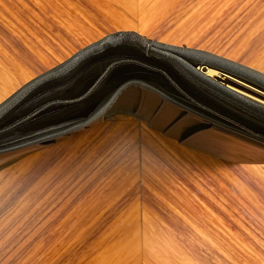 Sharif Leather Wallet - đź’ŻAuthentic - Picture 8 of 13